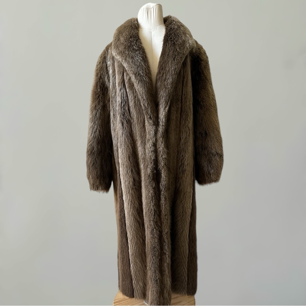 Maple Furriers | Size 10 | Long Real Fur Coat